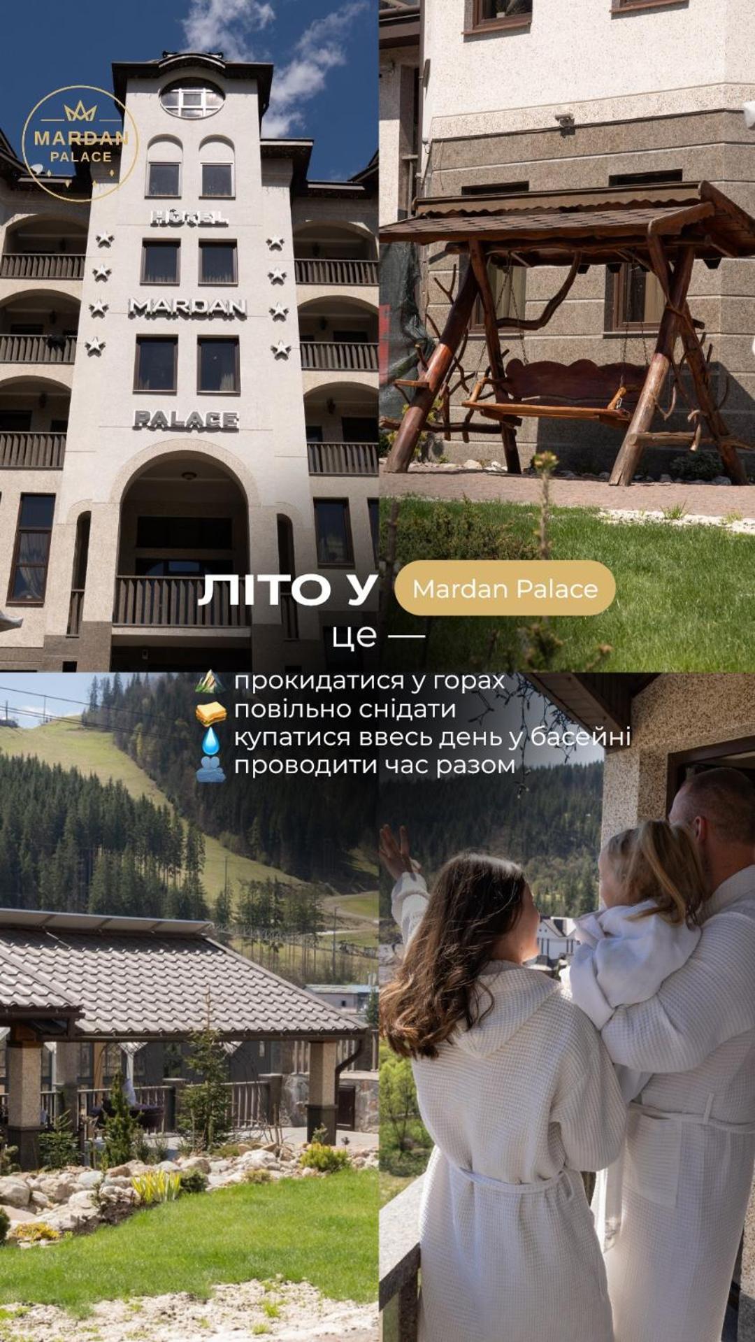 Mardan Palace Spa Resort Bukovel Exterior foto